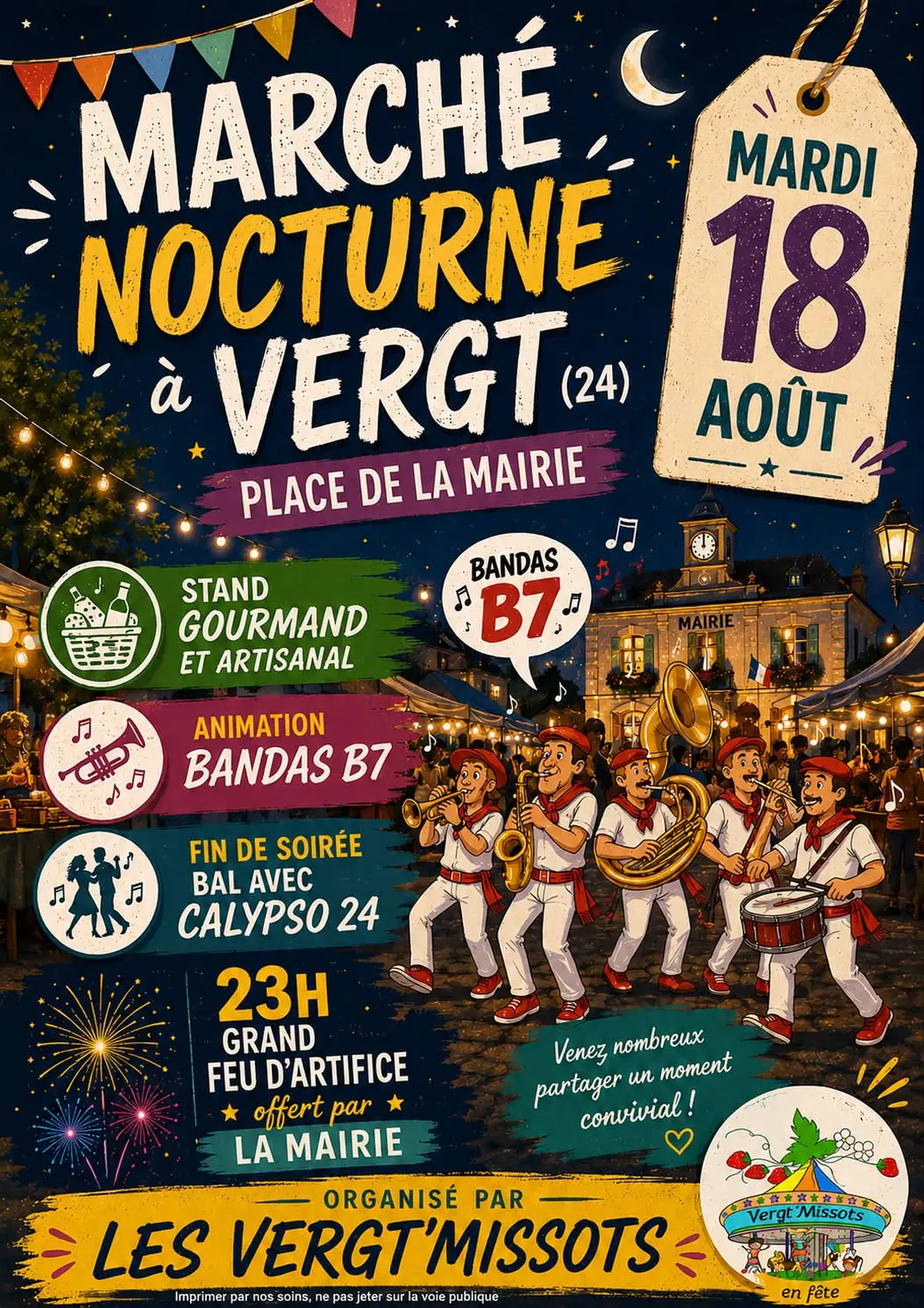 Marché Nocturne - Vergt