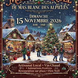 Marché Noël de Mas Blanc les Alpilles