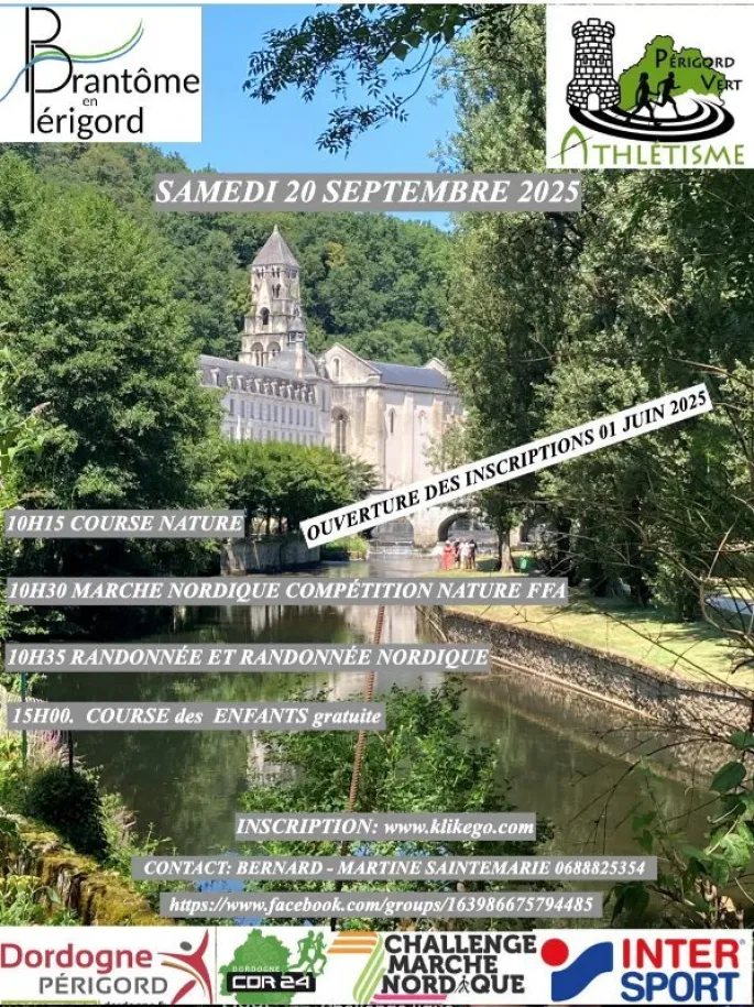 Marche nordique en Périgord Vert