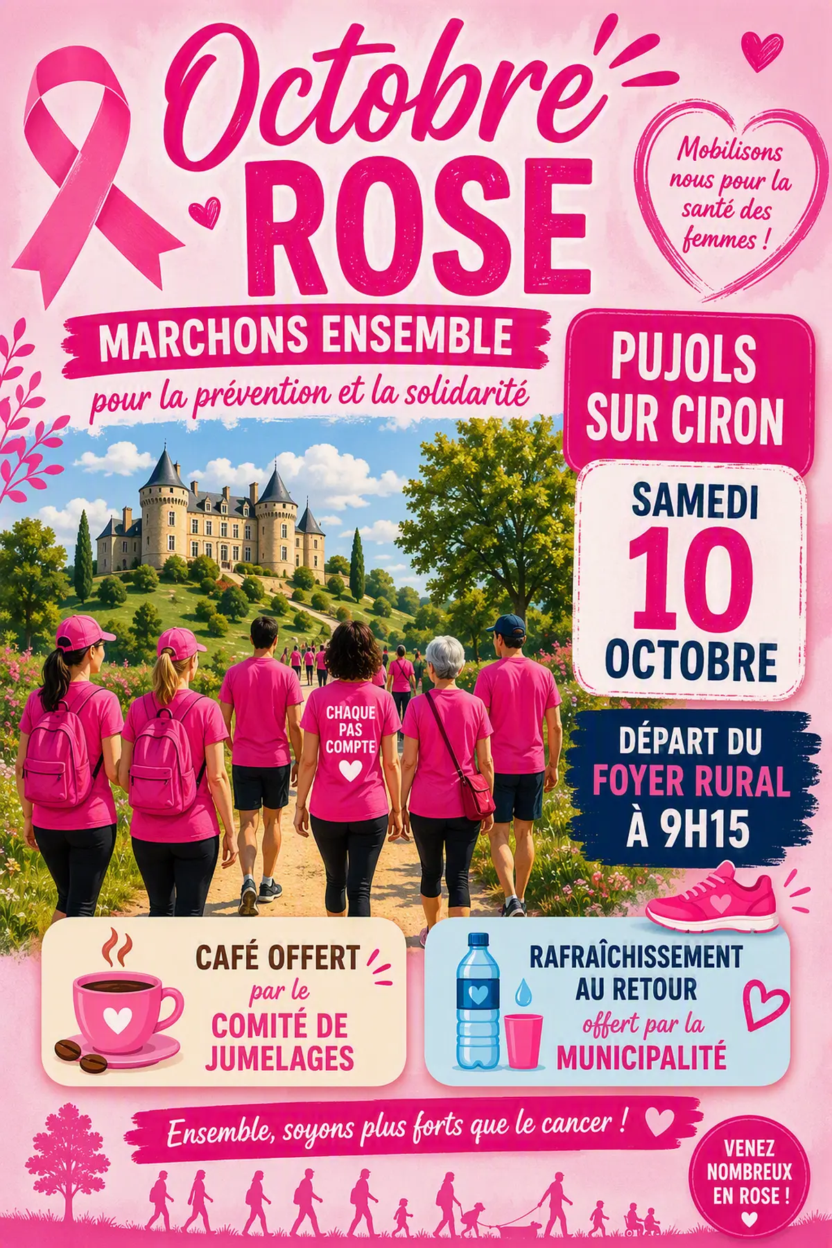 Marche octobre rose