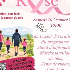 Marche Octobre Rose - Avrainville