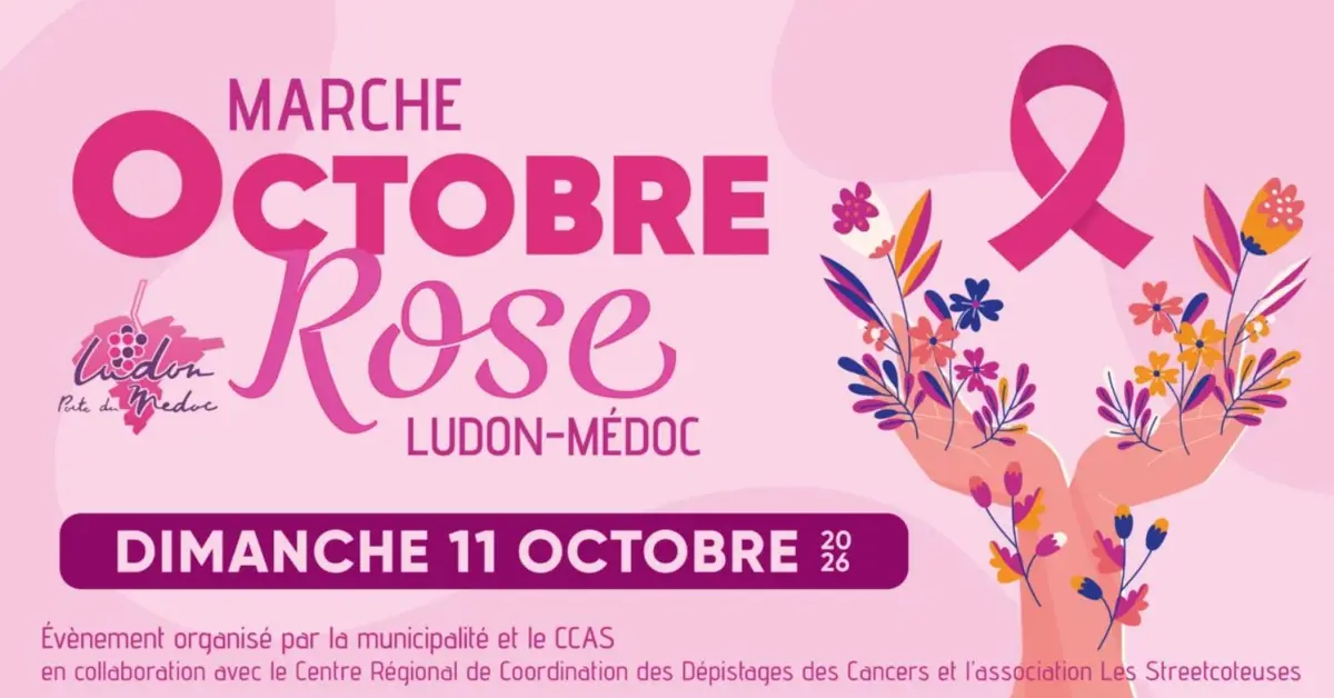 Marche Octobre Rose Ludon-Médoc