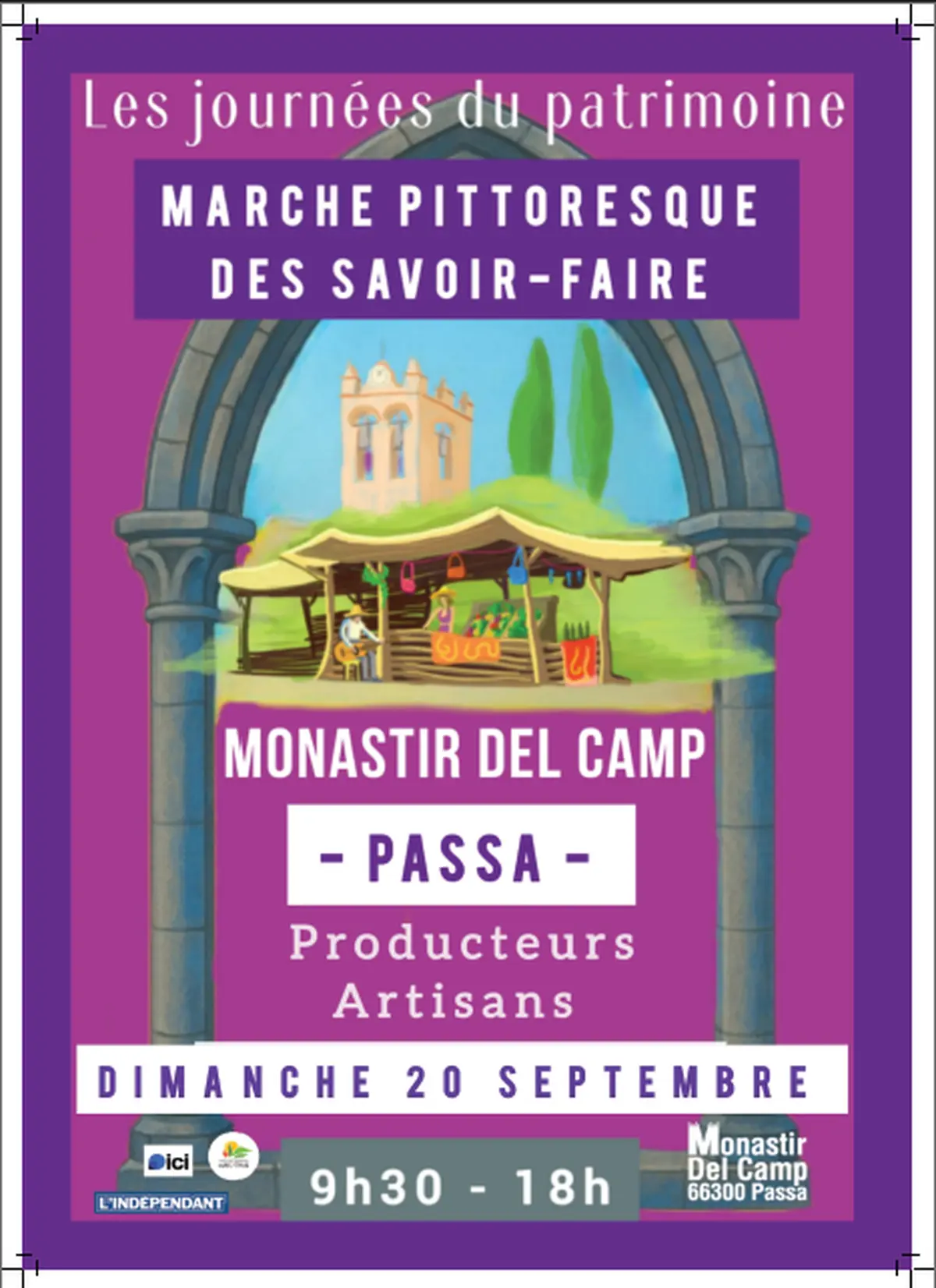 Marché Pittoresque Des Savoir-Faire