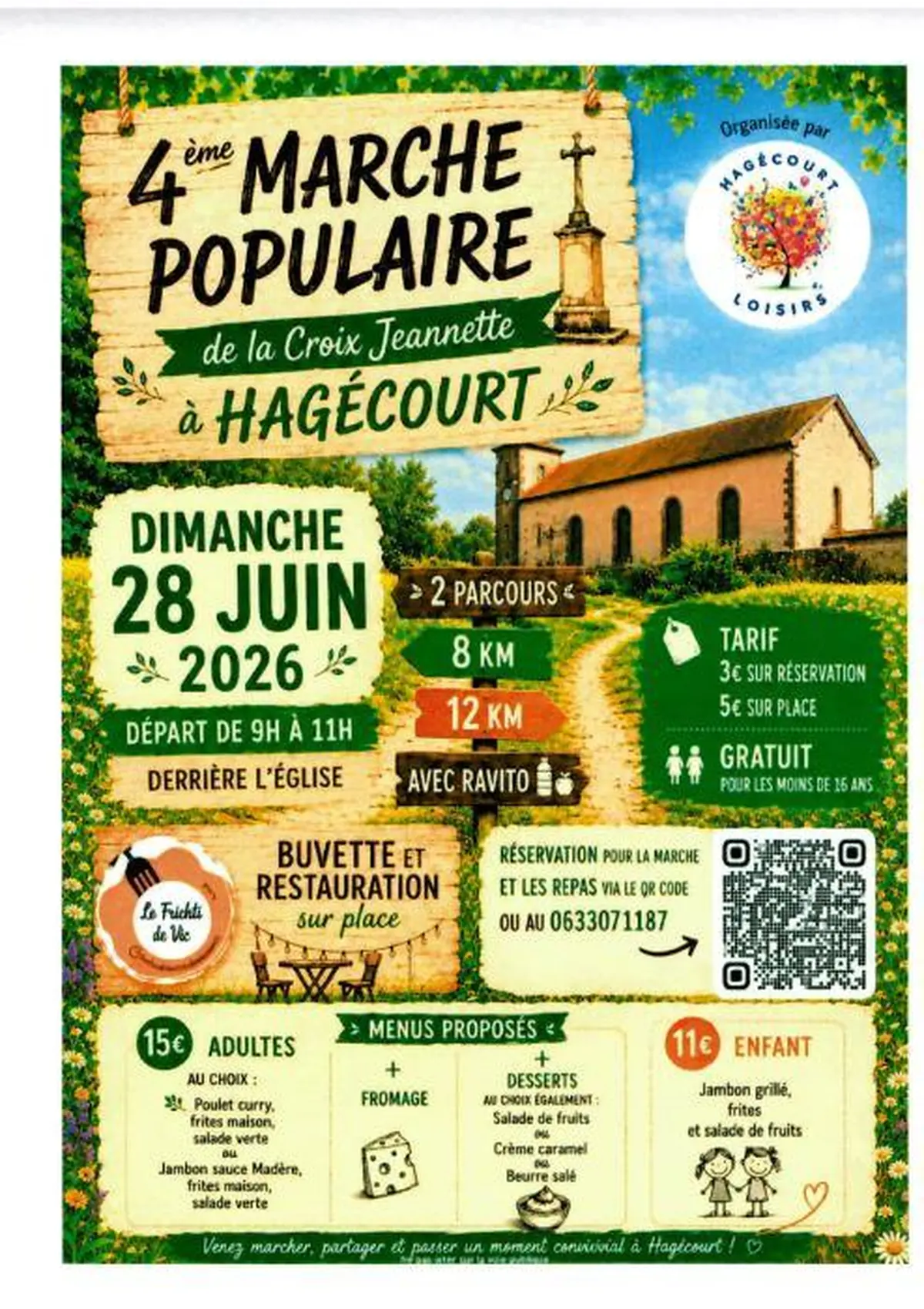 Marche populaire de la croix de Jeannette