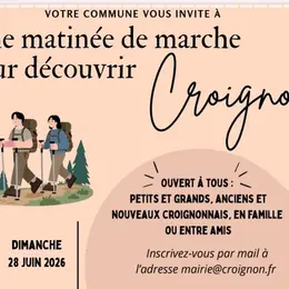 Marche pour découvrir Croignon
