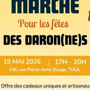 Marché pour la fête des Daron(ne)s - L'Atelier