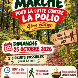 Marche pour la lutte contre la Polio