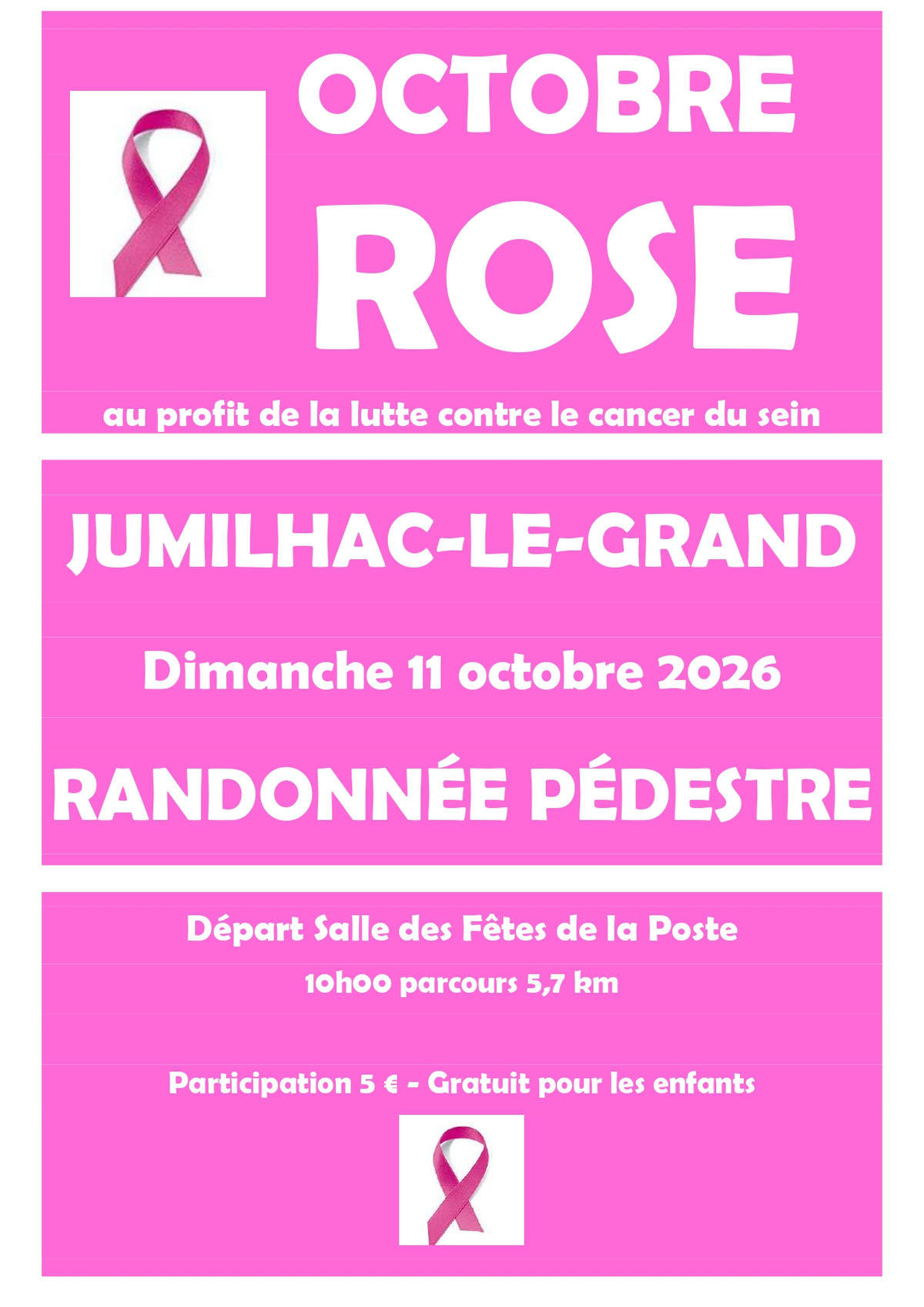Marche pour Octobre Rose