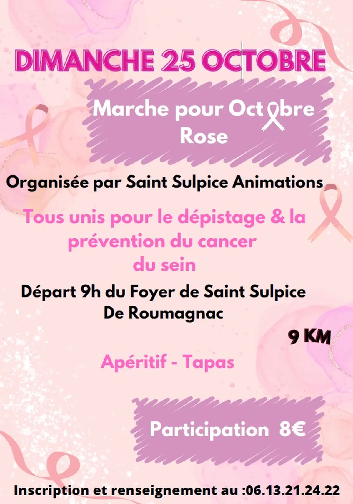 Marche pour Octobre Rose