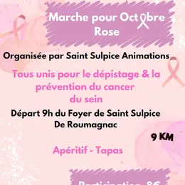 Marche pour Octobre Rose
