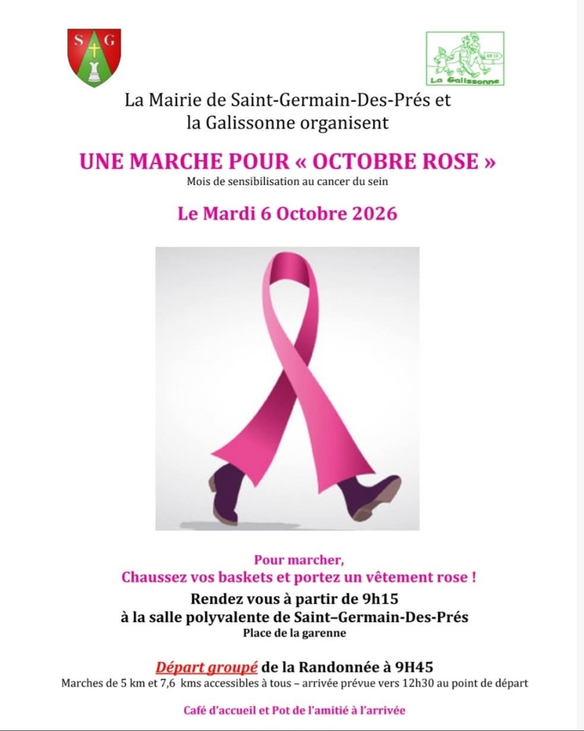 Marche pour Octobre rose