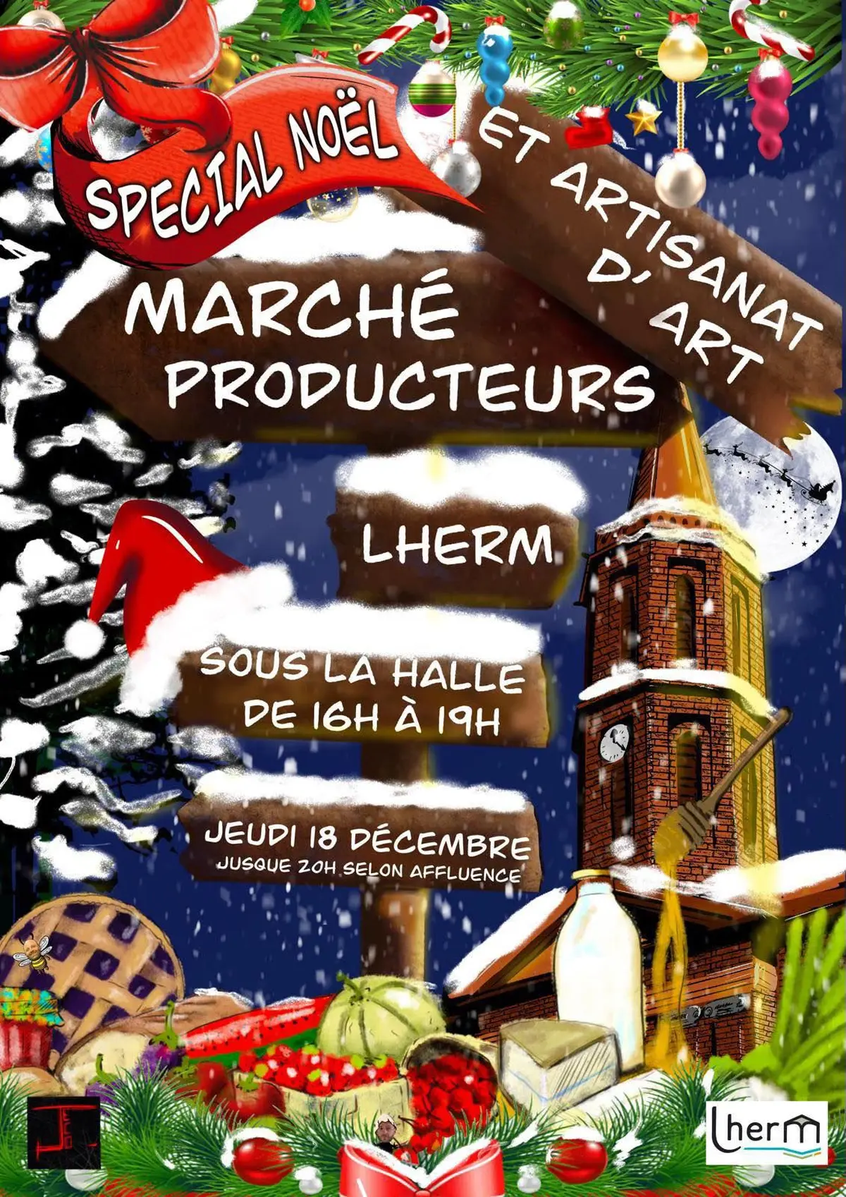 Marché Producteurs Special Noël