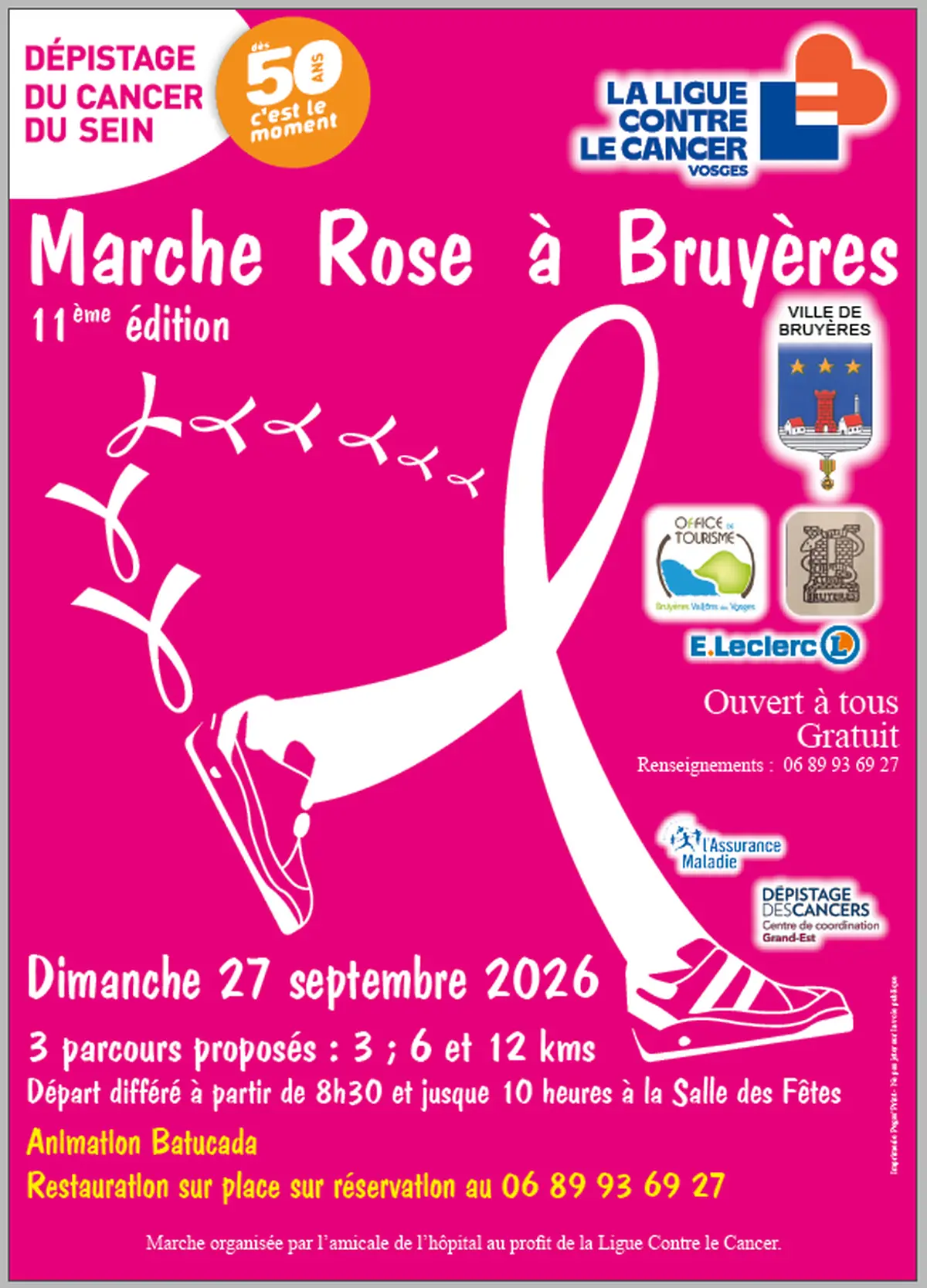 Marche rose