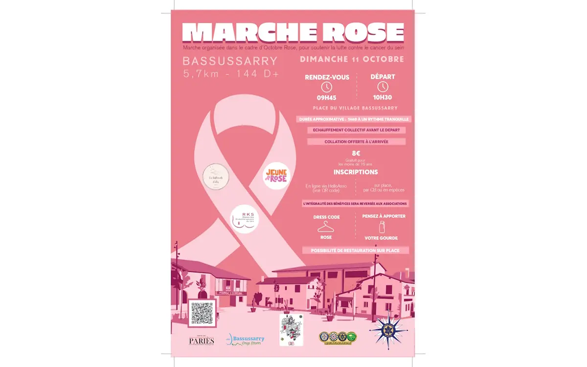 Marche rose