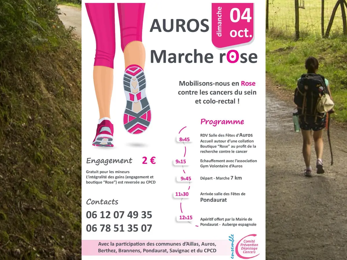 Marche rose