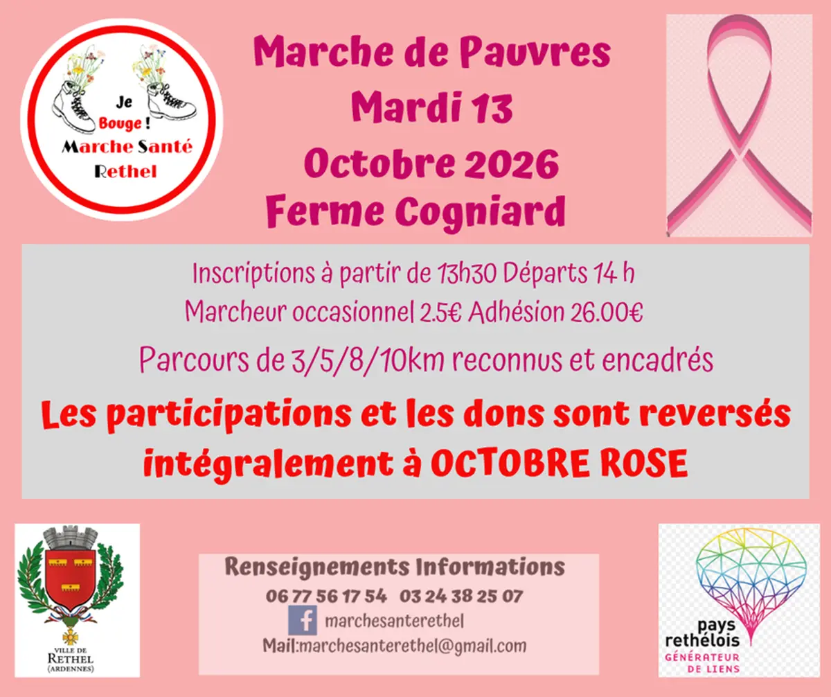 Marche rose