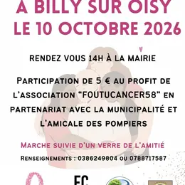Marche Rose à Billy sur Oisy