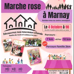 Marche Rose à Marnay