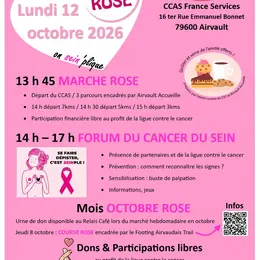 Marche rose & forum du cancer du sein