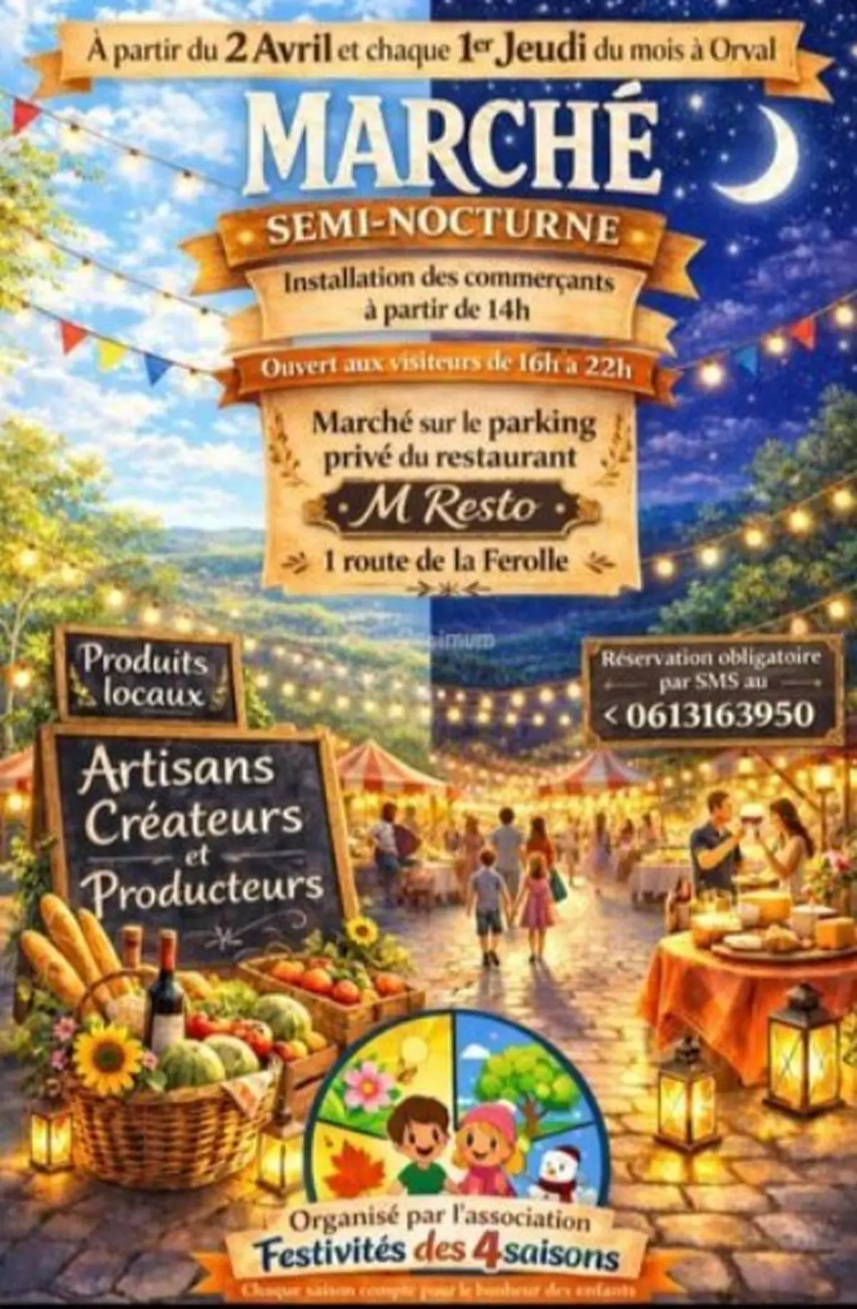 Marché semi-nocturne