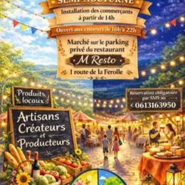 Marché semi-nocturne