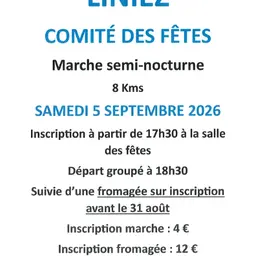 Marche semi-nocturne et fromagée