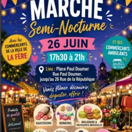 Marché semi-nocturne La Fère