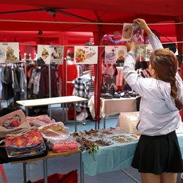 Marché solidaire malgache