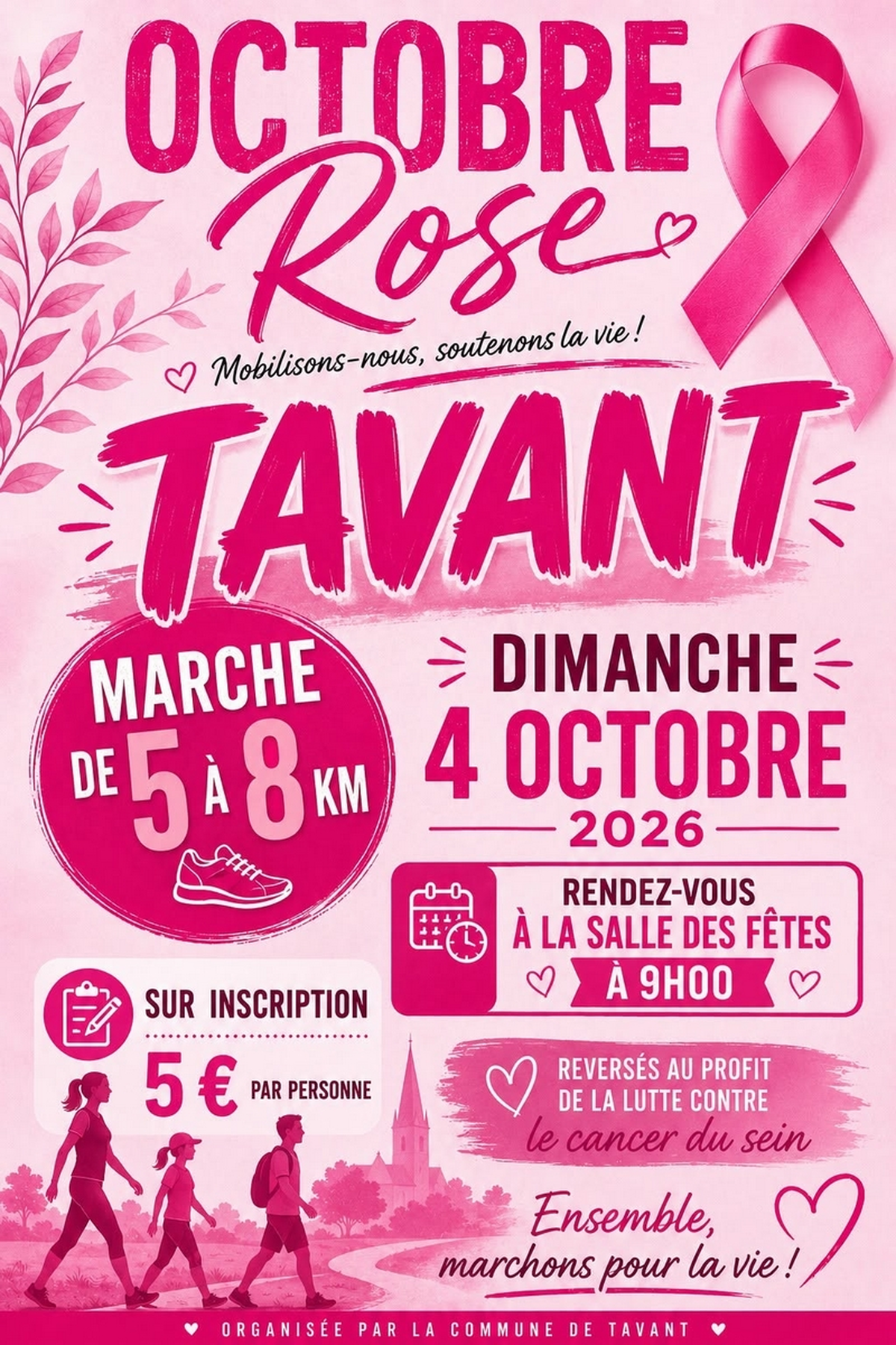 Marche solidaire - Octobre Rose