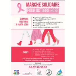 Marche solidaire octobre rose