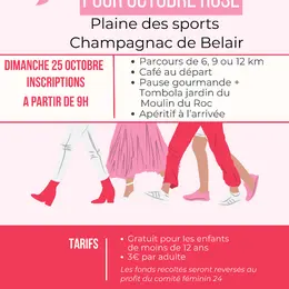 Marche solidaire Octobre Rose