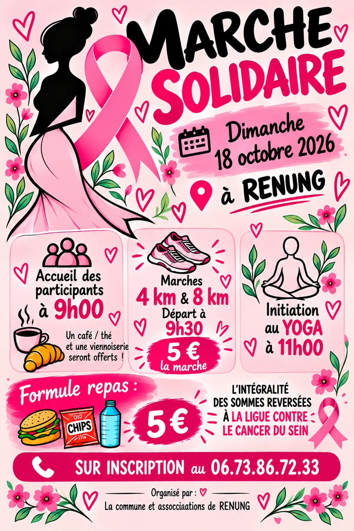 Marche solidaire Octobre Rose