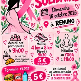 Marche solidaire Octobre Rose