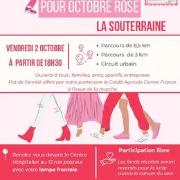 Marche solidaire pour Octobre Rose
