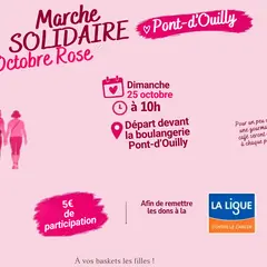 Marche solidaire pour Octobre Rose