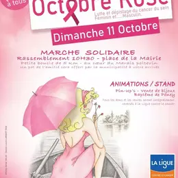 Marche solidaire pour Octobre rose à Saint-Hilaire-la-Palud