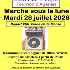 Marche sous la Lune
