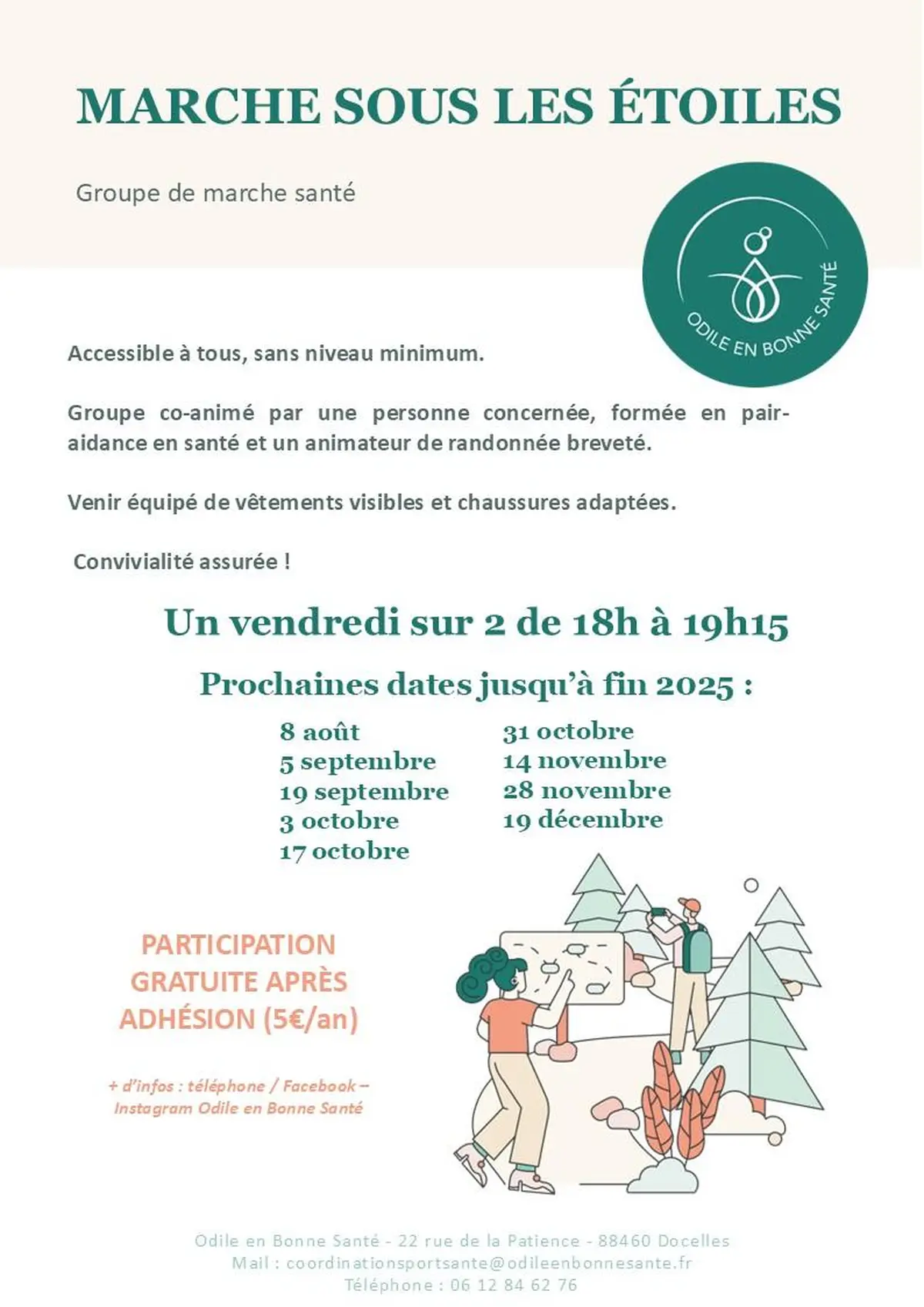 Marche sous les étoiles