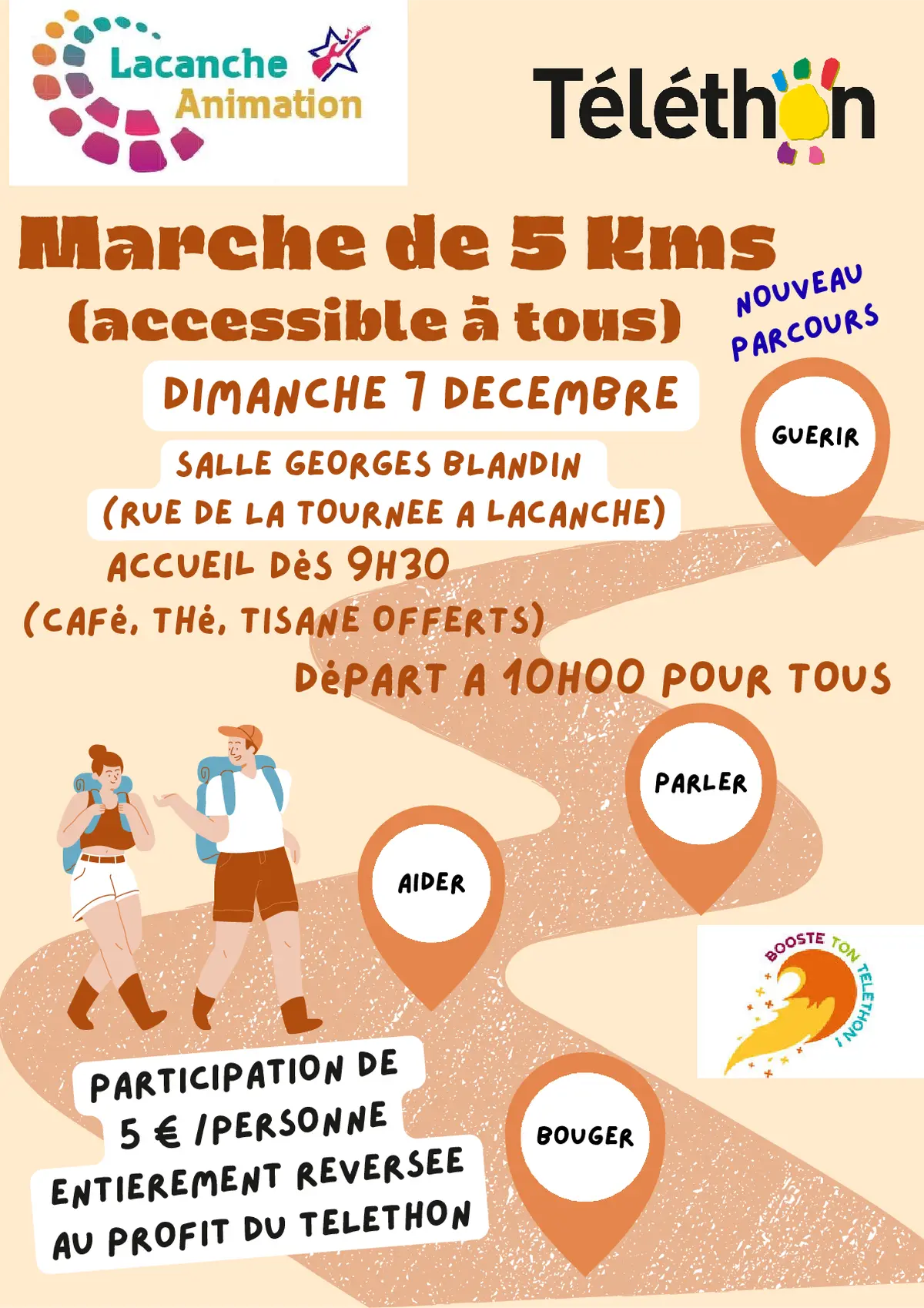 marche téléthon