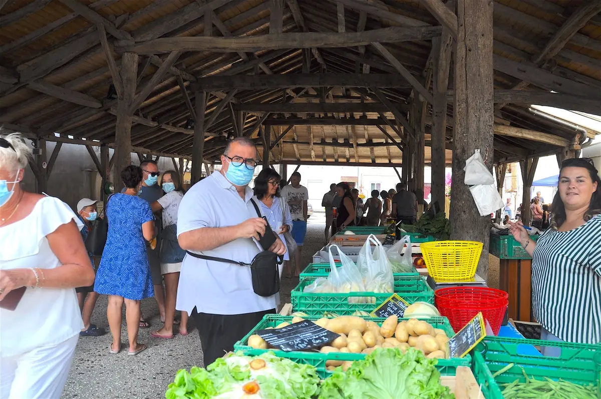 Marché traditionnel de Puch d'Agenais