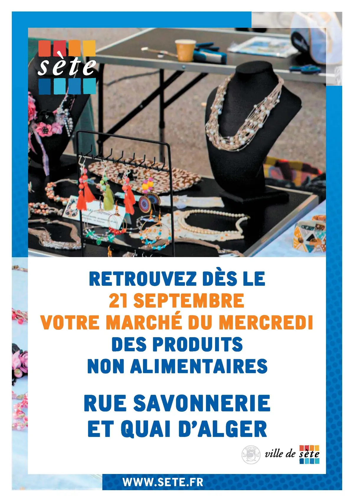 Marché Traditionnel Du Mercredi à Sète