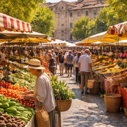 Marché traditionnel du samedi