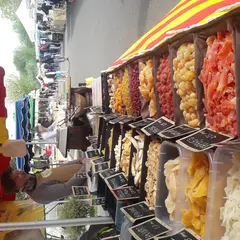 Marché traditionnel saisonnier