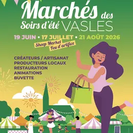 Marchés des soirs d'été à Vasles