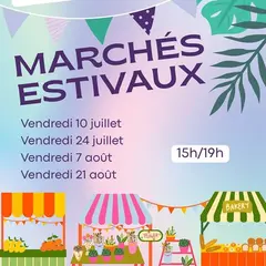 Marchés estivaux à Monthermé