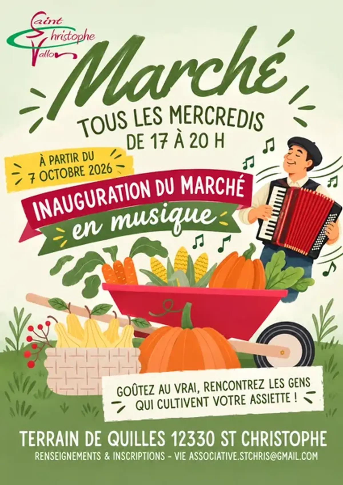 Marchés hebdomadaire - St-Christophe