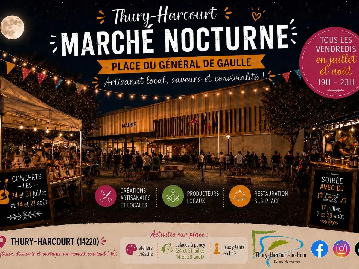 Marchés nocturnes à Thury-Harcourt