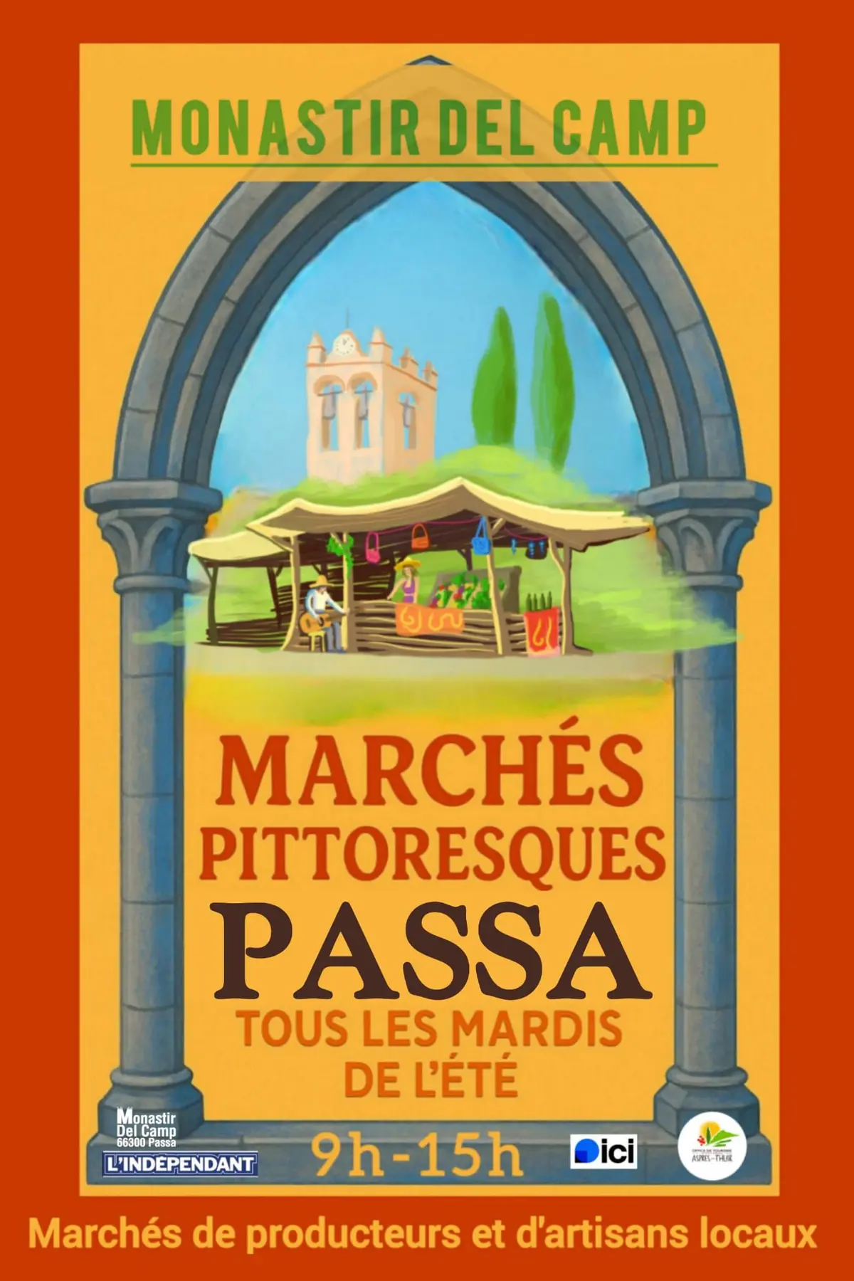 Marchés Pittoresques à Passa - Les Mardis