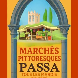 Marchés Pittoresques à Passa - Les Mardis