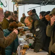 Marchés traditionnels primés au gras et aux truffes